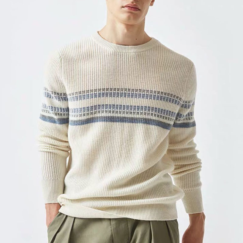 Áo len Pulrover mùa xuân mới đến Wool Men