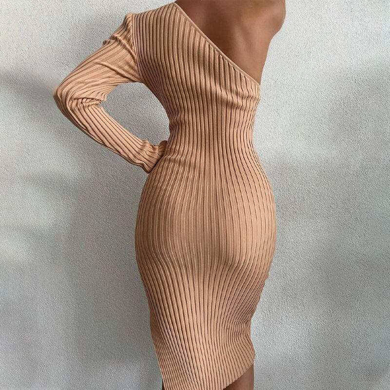 Tùy chỉnh lò xongoài vai áo len polyester dài